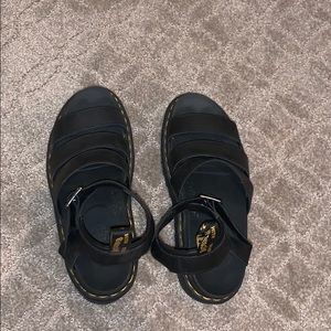 dr marten platform sandals